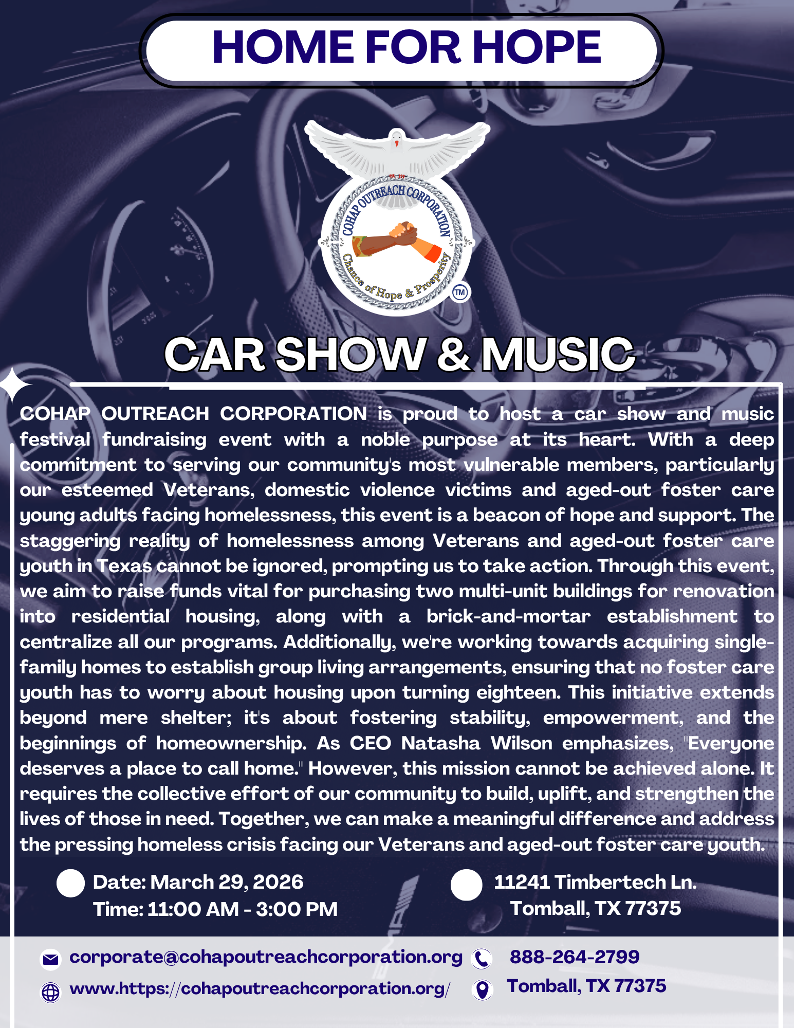 Home for Hope Car Show & Music